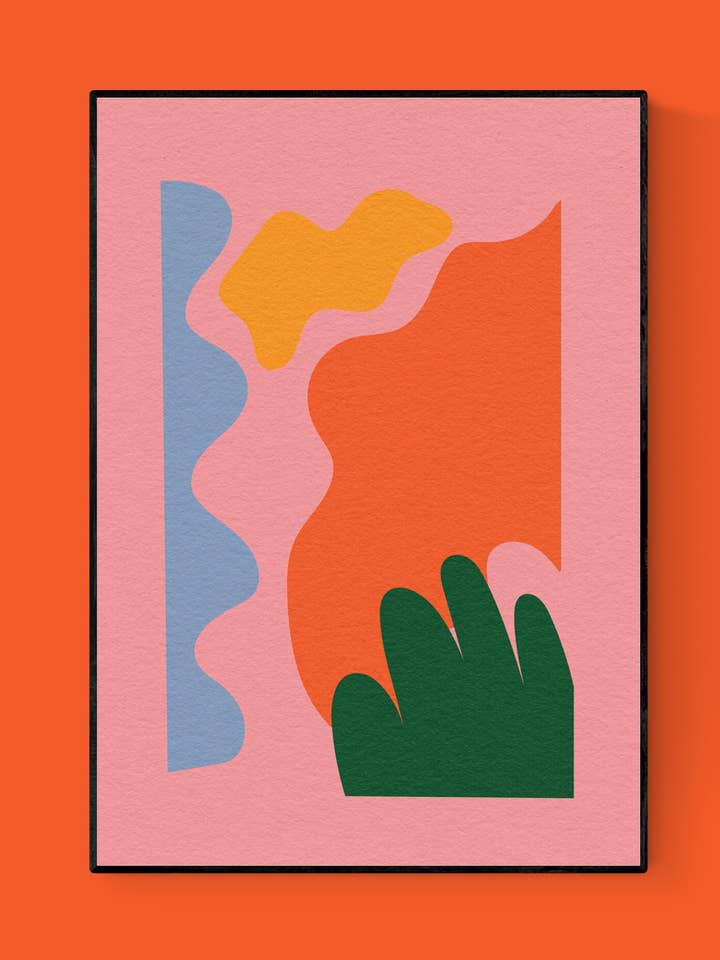 Stampa digitale astratta per la vendita all'ingrosso da parte di ktmccrossan