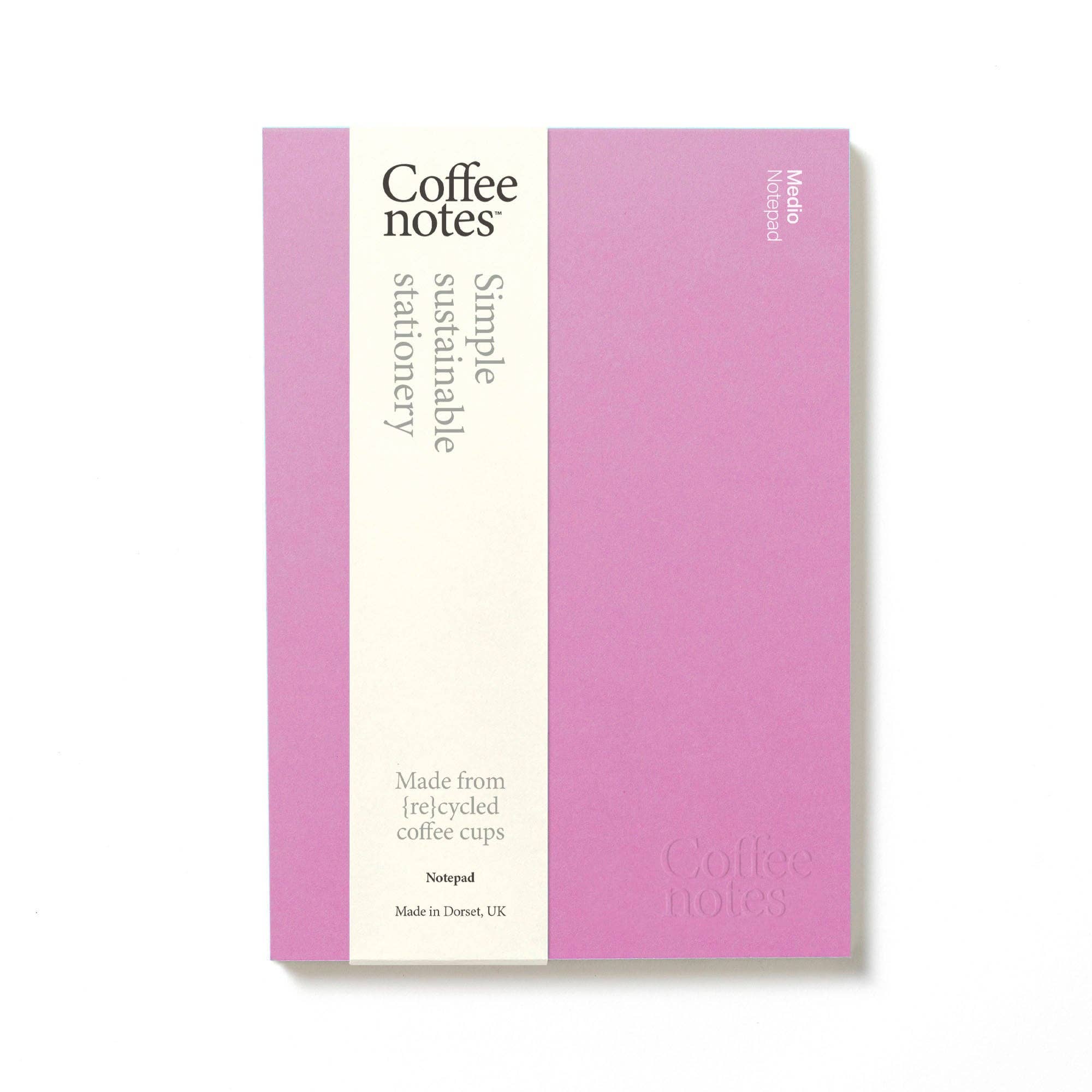 Coffeenotes – wholesale Notepad – Lilac Organiser Pad