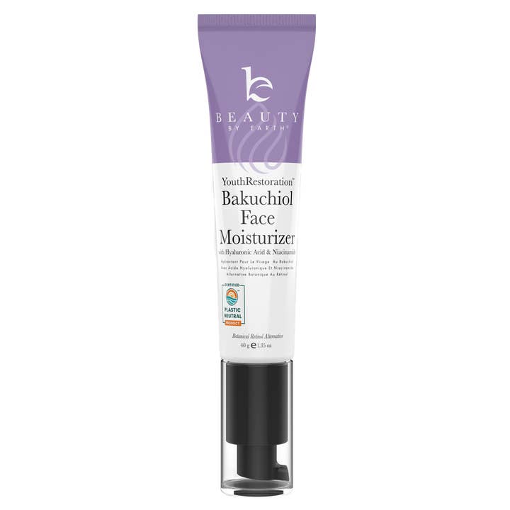 Beauty By Earth - Wholesale Facial Moisturizer - YouthRestoration Bakuchiol Face Moisturizer 1.52oz