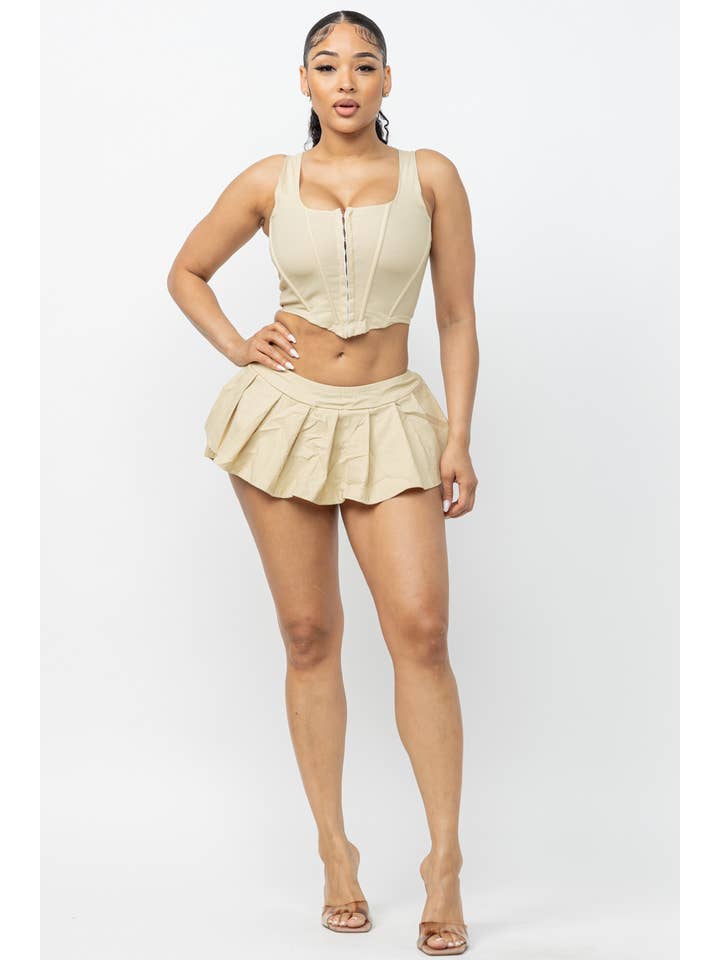 Boswell - Vendita all'ingrosso Gonna pantalone - Donna - GONNE CON PANTALONCINI ALL'INTERNO8