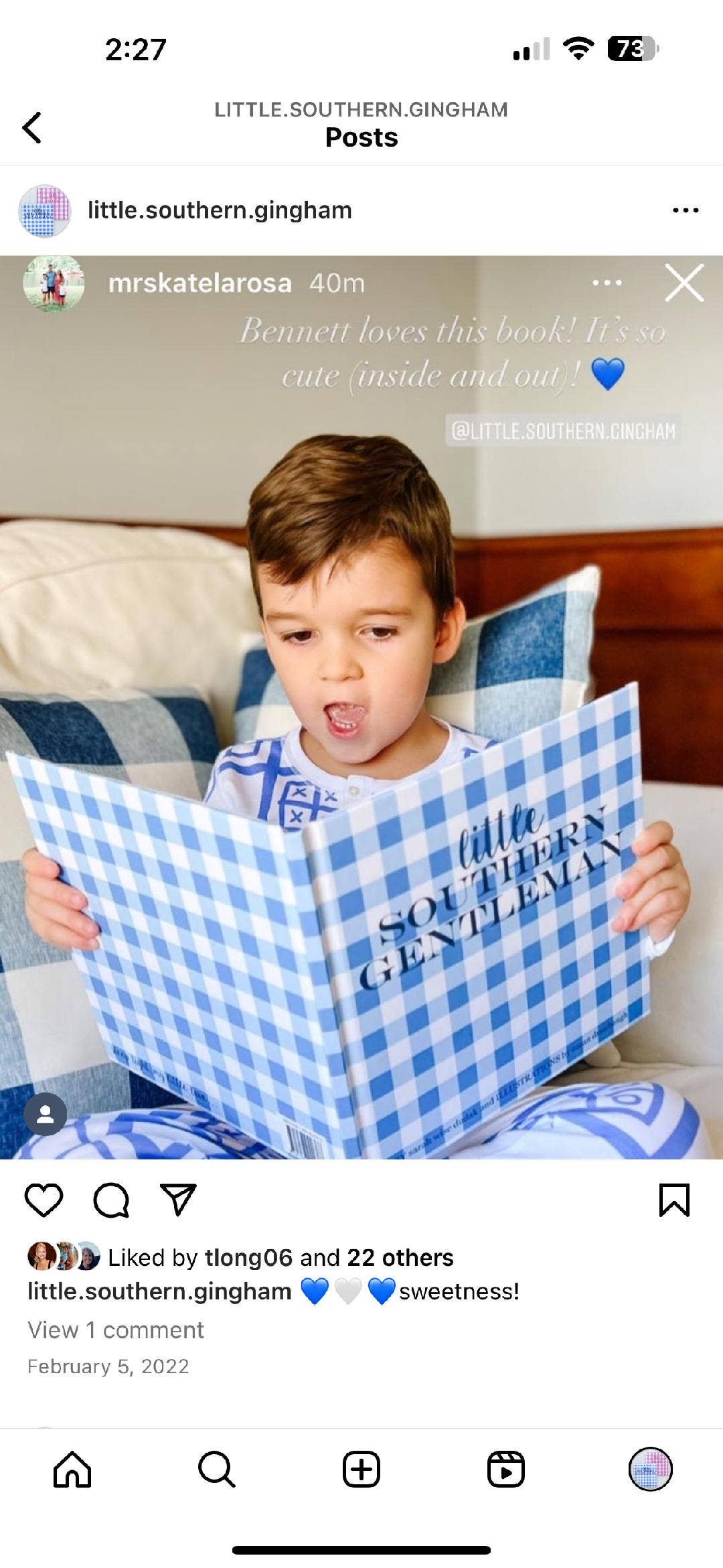 Little Southern Gingham - Wholesale Preschool Book (3-5) - Little Southern Gentleman11