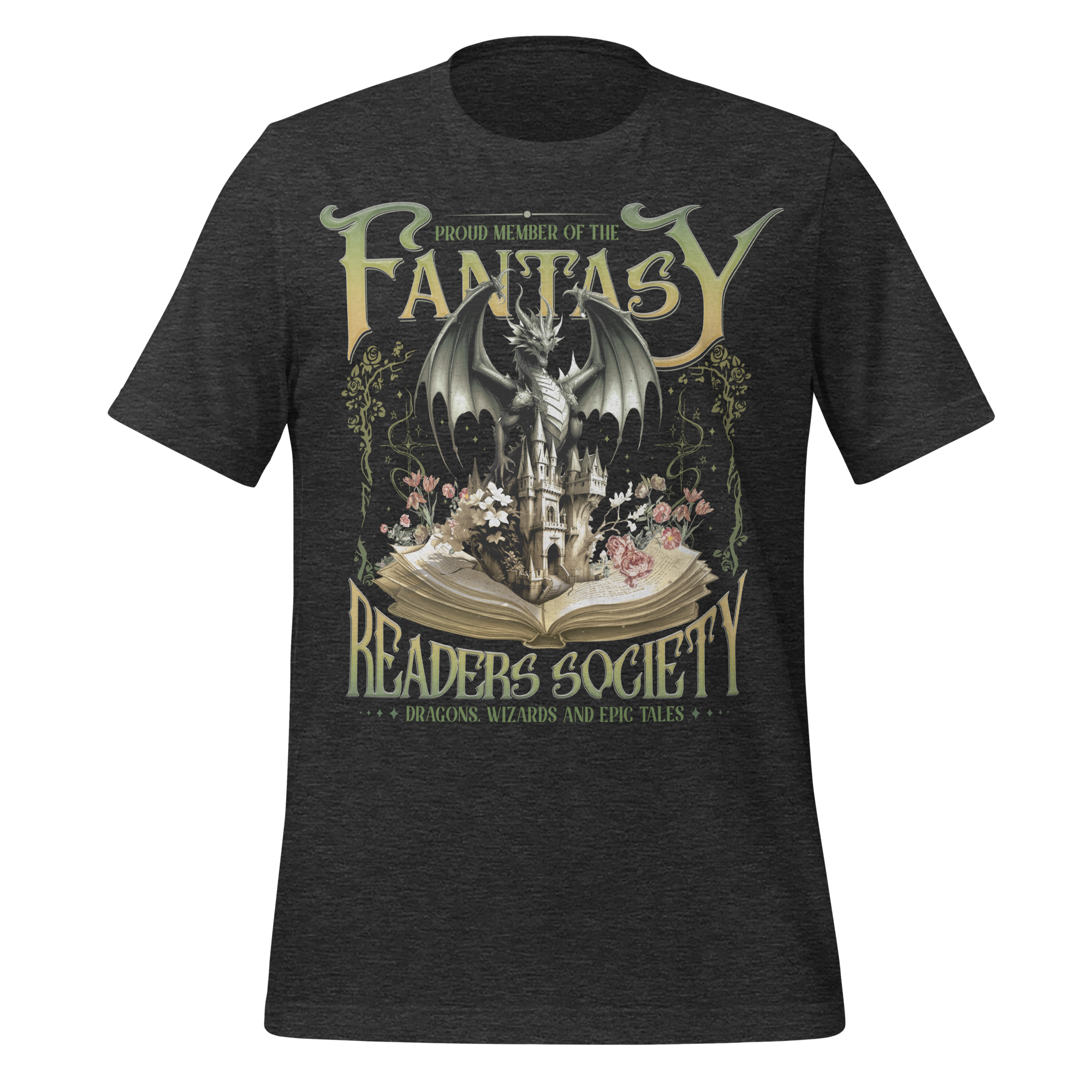 MagicMerchEmporium – wholesale Screen printed t-shirt – Women′s – Fantasy Book Lover Tee10
