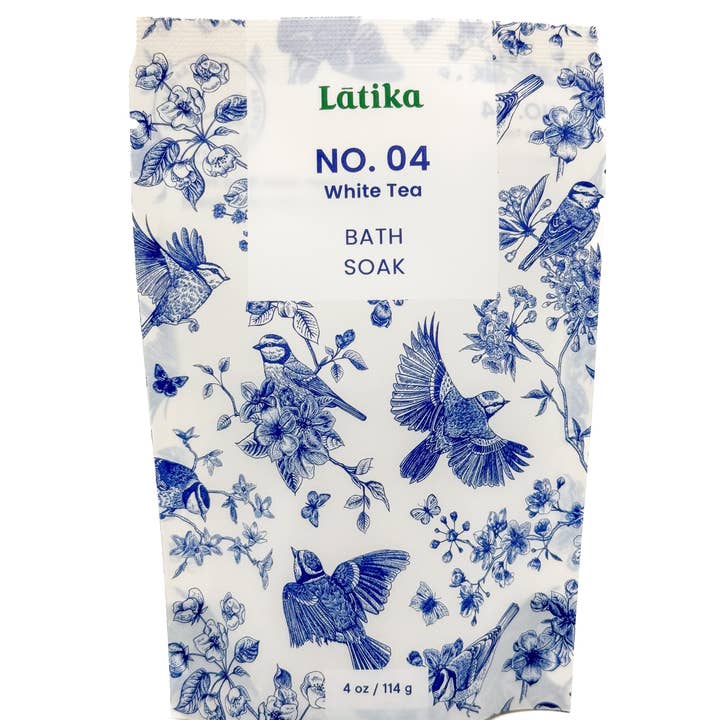 Latika Beauty - Wholesale Bath Soak/Milk - 💙White Tea – Vegan Milk Bath Soak 🫖