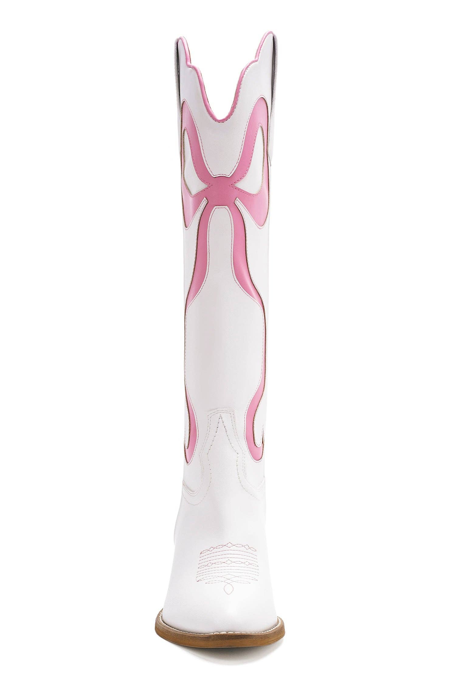 BEAST FASHION – Großhandel Cowboystiefel  Damen – GLENDA-10 Western-Stiefel mit Schleifendetail11