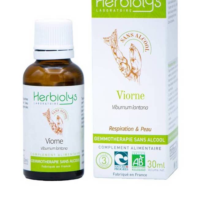 Gemmoderivato di Viburno Senza Alcool per la vendita all'ingrosso da parte di Herbiolys