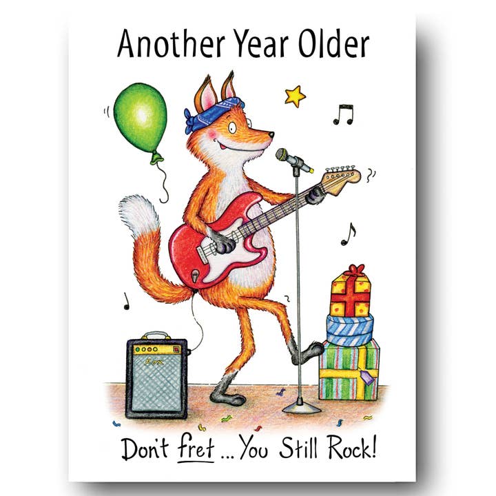 Don't Fret Greeting Card for wholesale by Draw UK