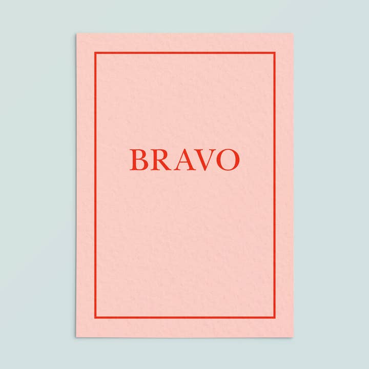 Casual Card | Bravo for wholesale by Likestationery