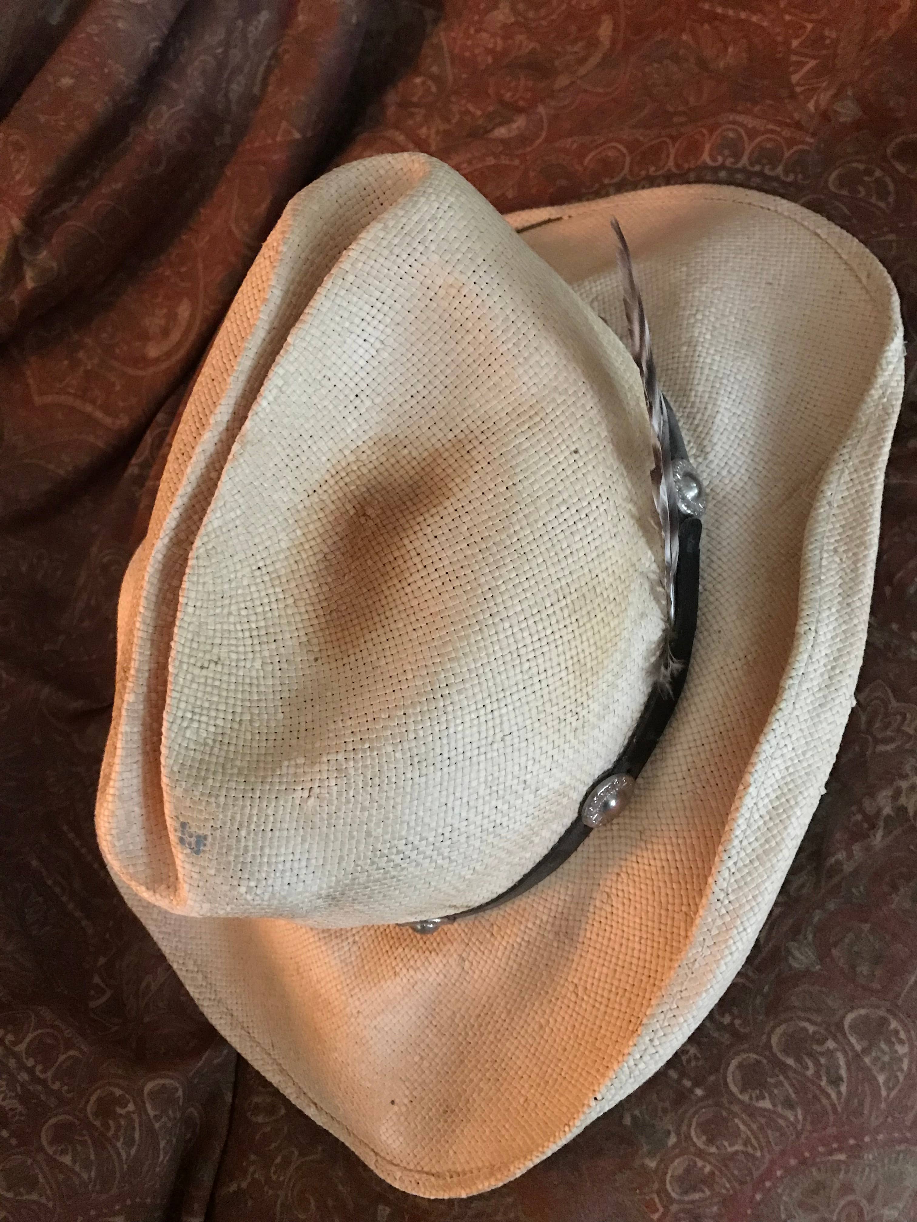 Hip Vintage Hats & More – wholesale Cowboy Hat – Women’s – Hip Vintage Distressed Cowboy Hat w/ Silver Concho Hatband20