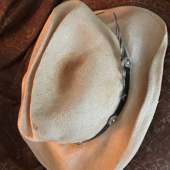 Hip Vintage Hats & More – wholesale Cowboy Hat – Women’s – Hip Vintage Distressed Cowboy Hat w/ Silver Concho Hatband20