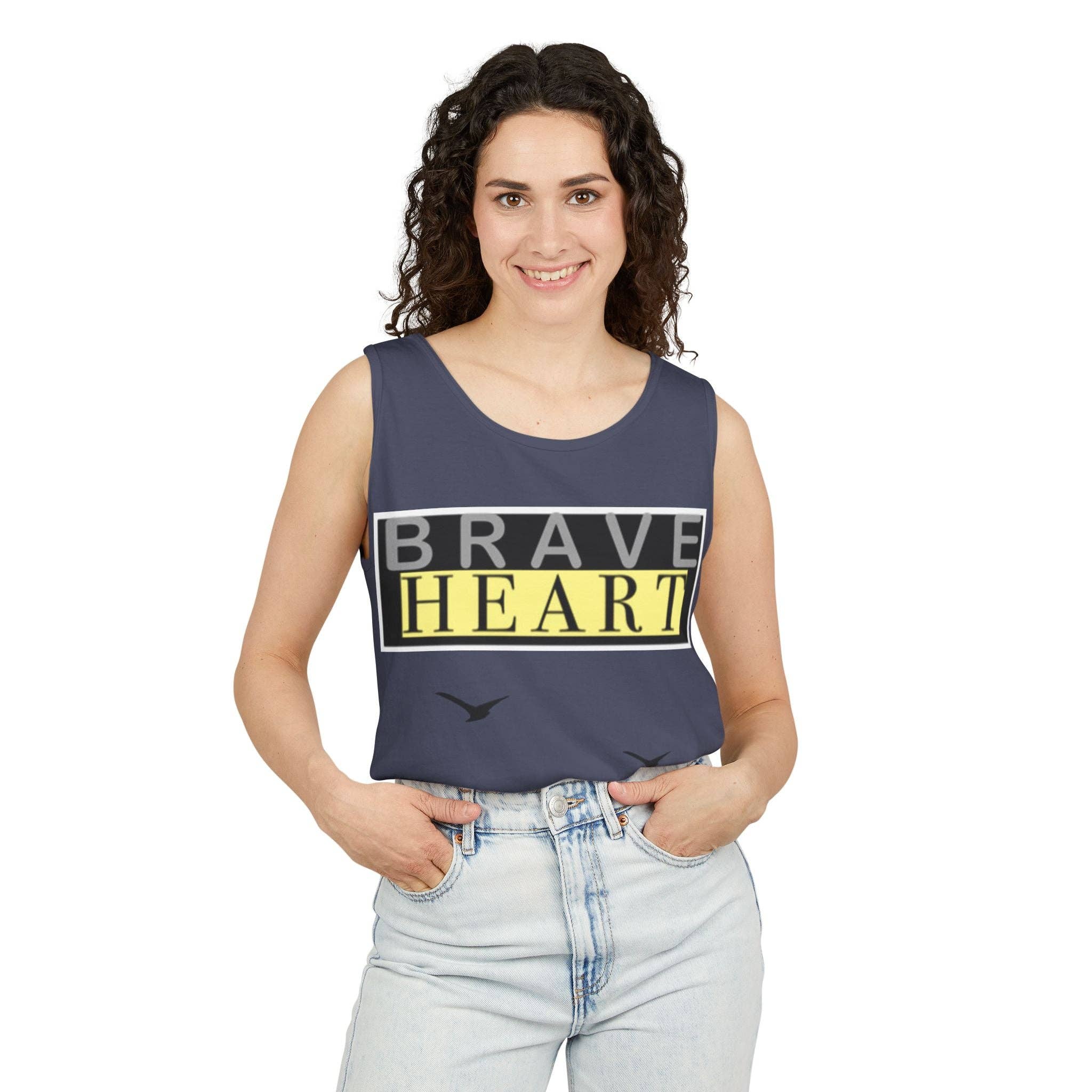 RC'nSONS - Wholesale Tank Top - Men's - Brave Heart Tank Top | Unisex Garment-Dyed Tee41