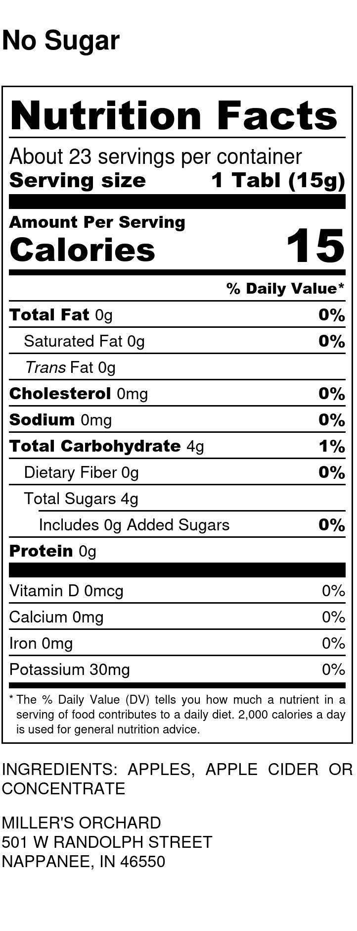 Country Life Natural Foods - Wholesale Jam/Jelly - Apple Butter, No Sugar1