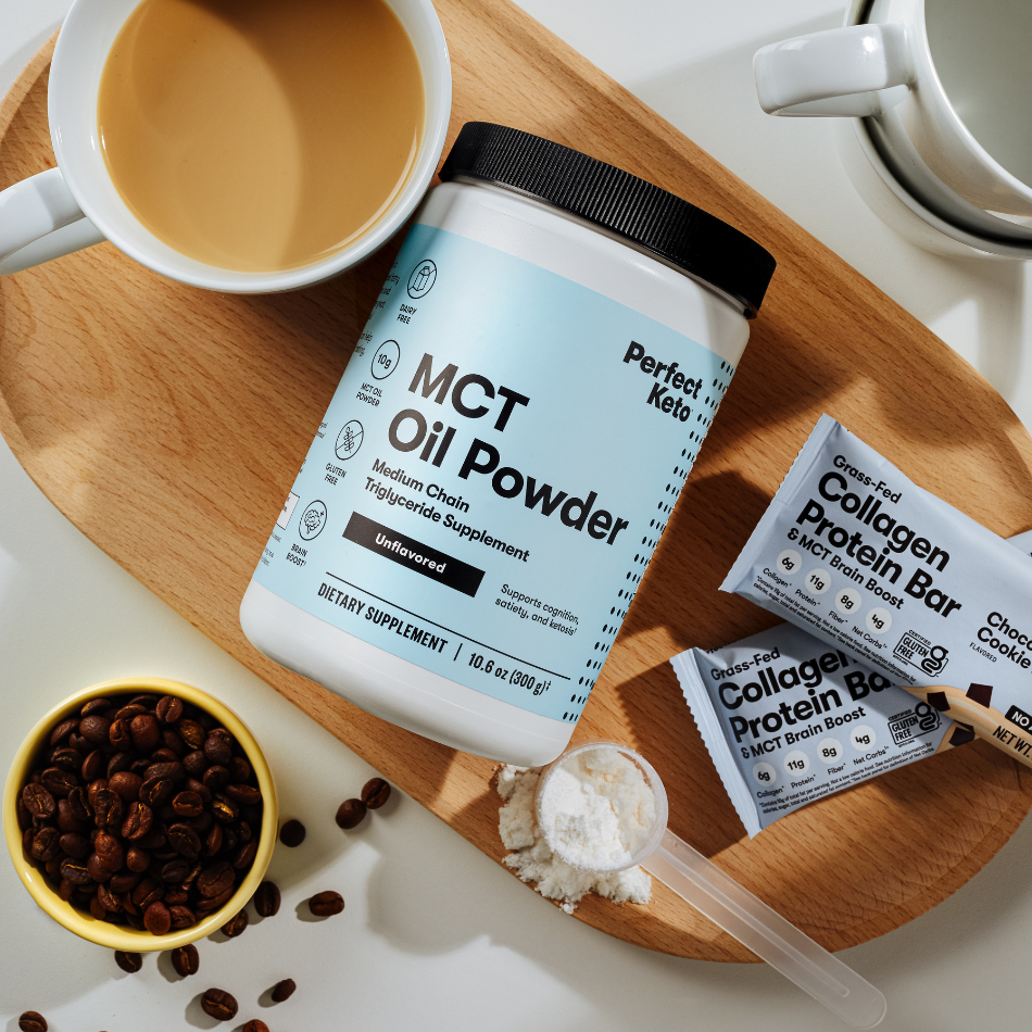 Perfect Keto - Wholesale Protein/Superfood Powder - MCT Oil Powder- Supports Cognition and Satiety, Brain Boost14