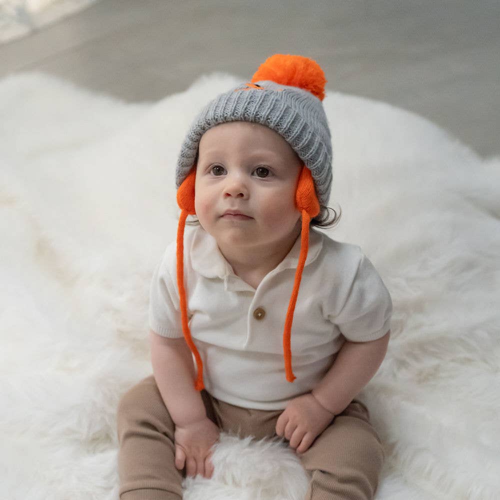 Ziggle Baby - Wholesale Winter Accessory Set - Kids - Fox Wooly Hat and Mittens1