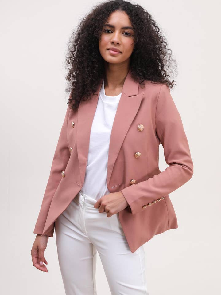 LULUMARY - Wholesale Jacket - Women's - Double-breasted jacket V195