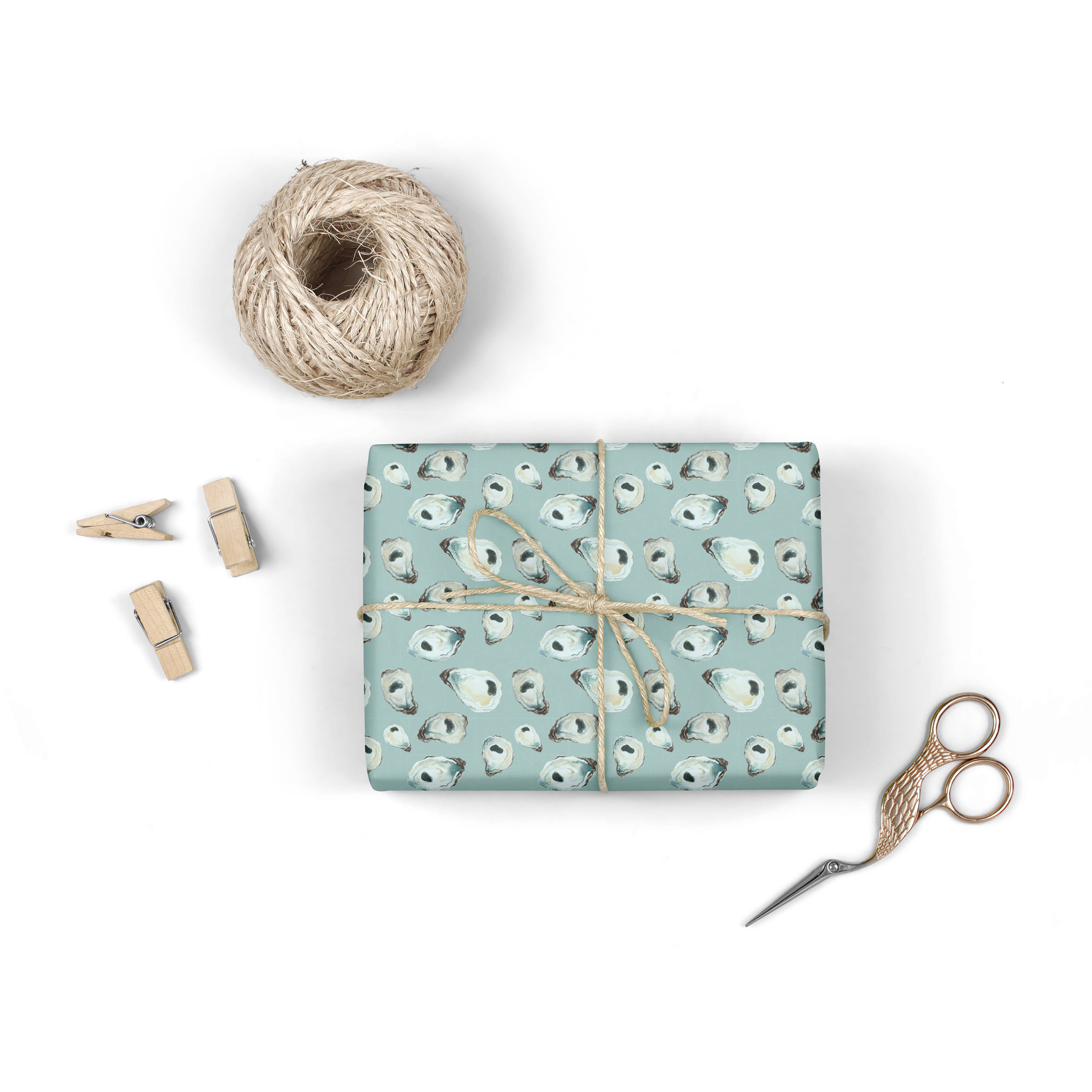 Phillips Designs - Wholesale Wrapping Paper Roll - Oyster Shell Art Paper1