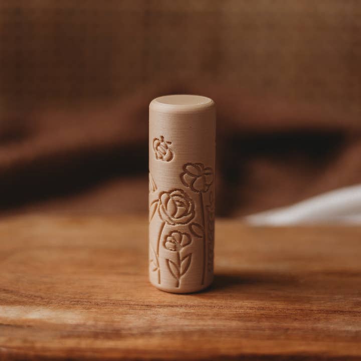 Kinfolk Pantry - Venta al por mayor Juego de manualidades - Niños y bebés - Rodillo de juego de masas con patrón ecológico de flores4