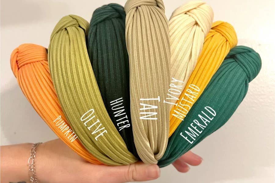 Briano Wholesale - Wholesale Fashion Headband - Women's - Top Knot Headbands6