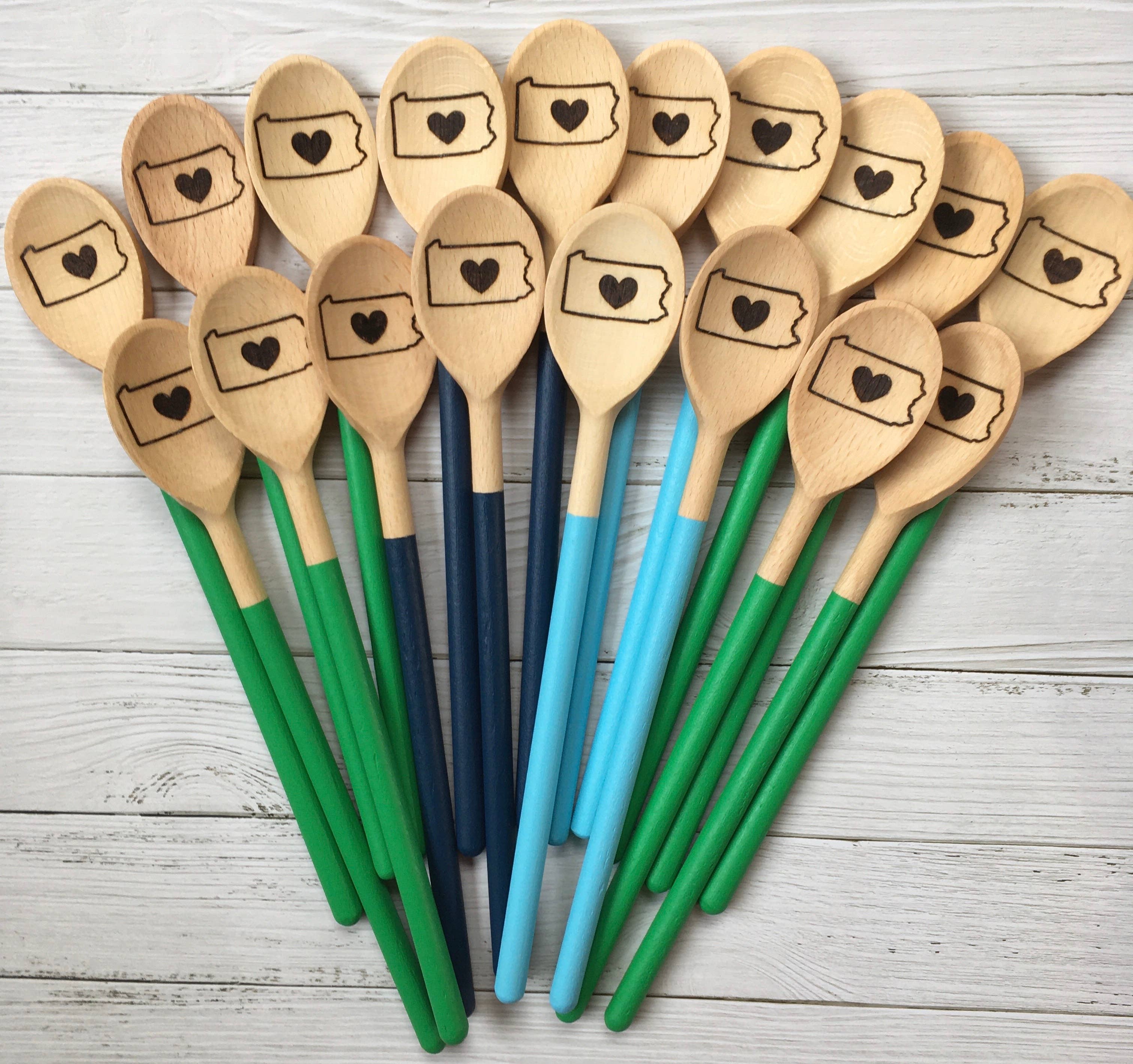 Embellish by Sandra - Wholesale Kitchen Spoon - State Wooden Spoons20