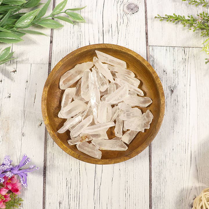 1/4 lb Mini Lemurian Points - Lemurian Quartz Crystal and other Purchase Wholesale lumerian crystal. Free Returns & Net 60 Terms on Faire trending on Faire.