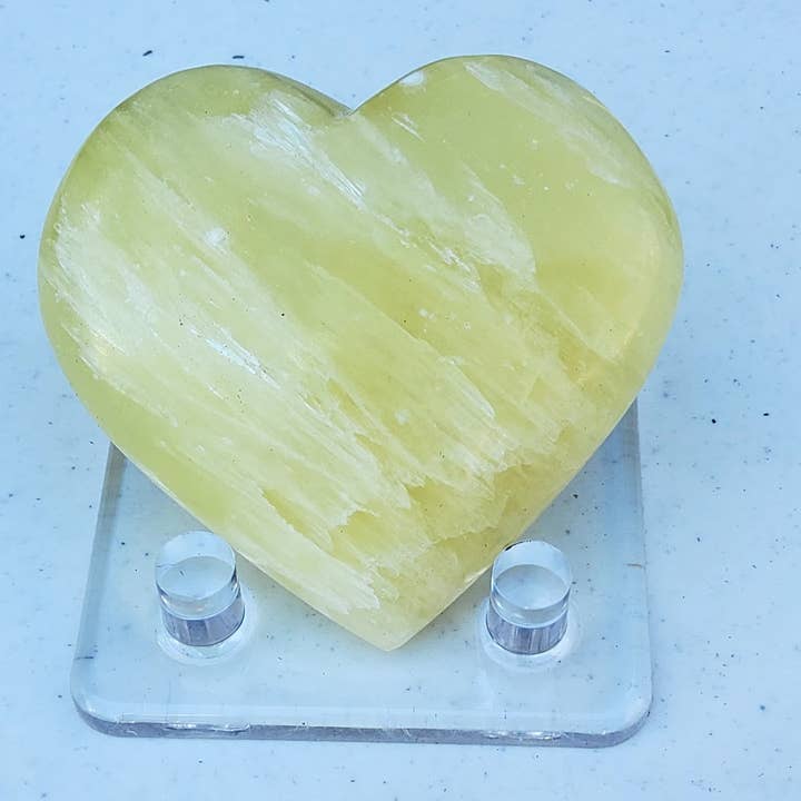 Metaphysical & Healing Crystals - Wholesale Spiritual Stone/Crystal - LEMON CALCITE HEARTS