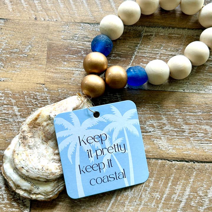 Coast and Cork - Wholesale Wine Charm - Tonight's Forecast 99% Chance of Wine - Beaded Bottle Charm2