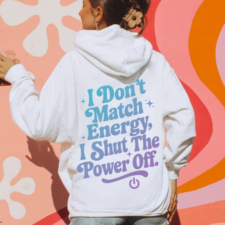 Éteindre le sweat à capuche pour la vente par Apparel Crush