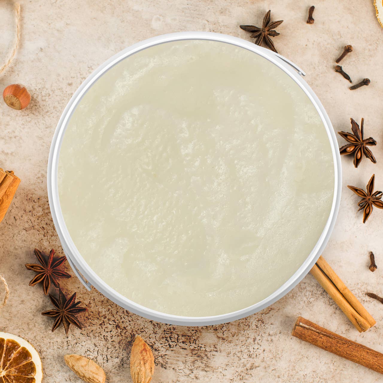 The Midwest Sea Salt Company – Esfoliante corporal por atacado – Hey, Babe Esfoliante Corporal de Açúcar Emulsionado - Baunilha Quente 128oz2