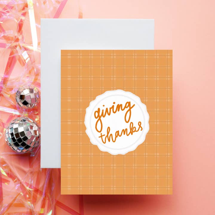 Remerciements de Thanksgiving | Carte de vœux pour la vente par Sincerely Silly Goods