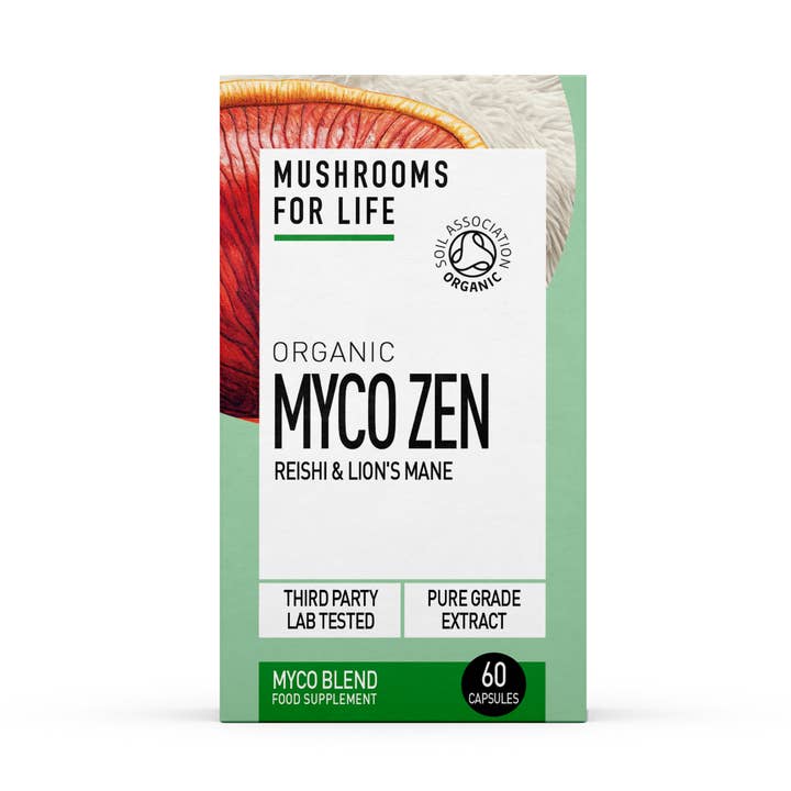 Organic Myco Zen Capsules for wholesale by Living Planet Ltd