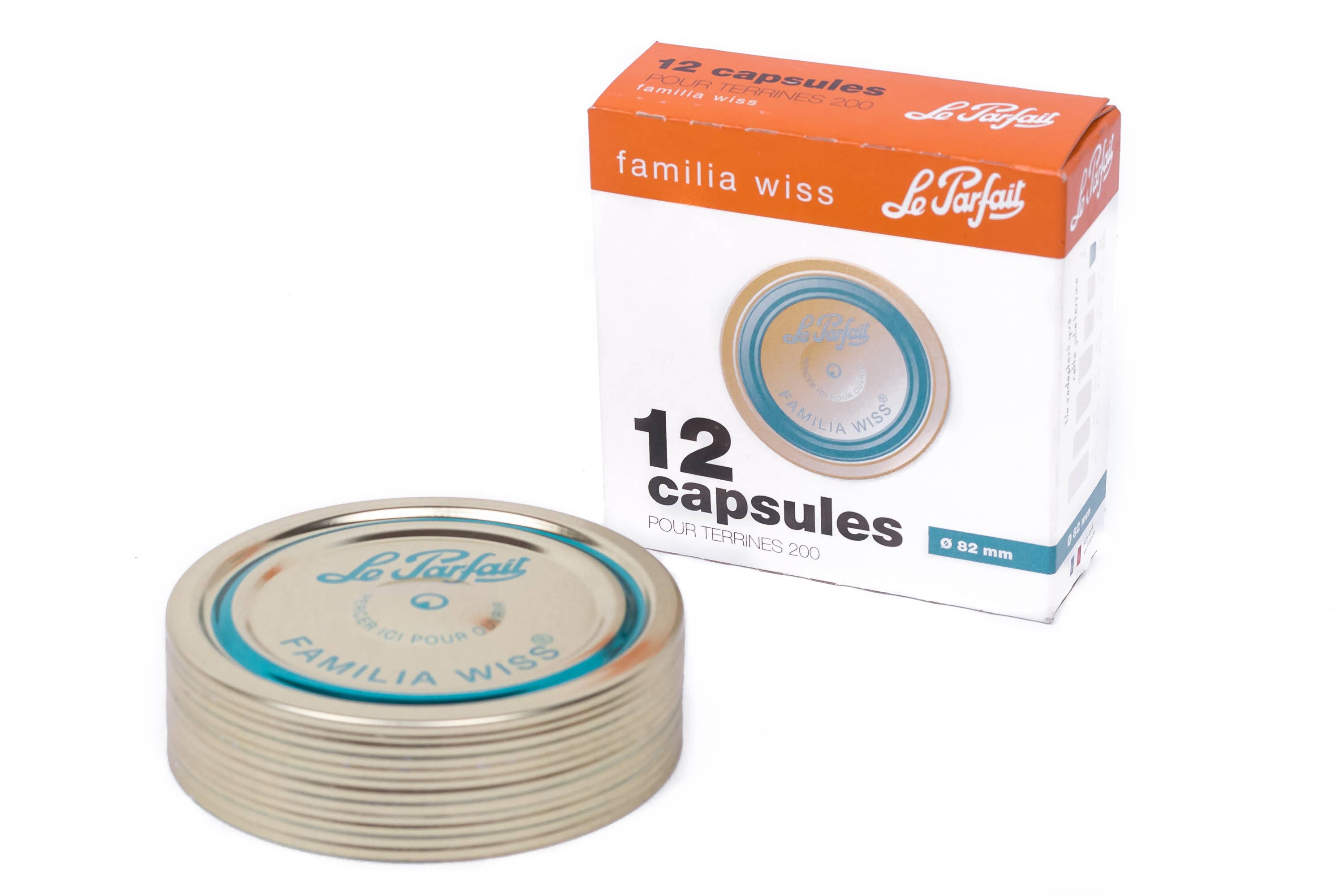 Le Parfait - Vente Pots - Bouchons d'étanchéité pour terrines et bocaux Familia Wiss0