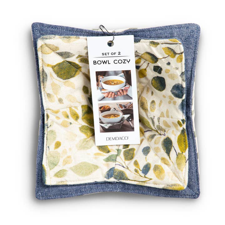 DEMDACO - Wholesale Oven Mitt/Pot Holder - Spring Leaves Bowl Cozy - Set of 21