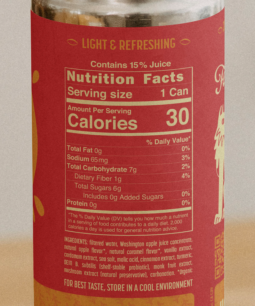 Good Wolf Beverages - Vente Sodas/boissons gazeuses - Pack Variété de Sodas Probiotiques - Sans Sucre Ajouté; Fait Main11