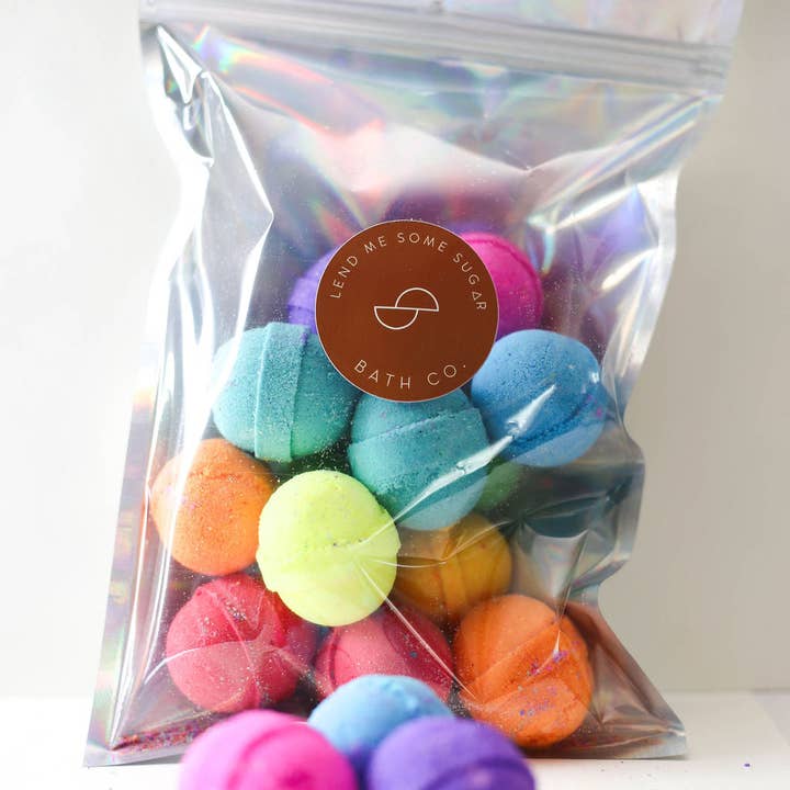 Lend Me Some Sugar Bath Company - Wholesale Bath Bomb/Fizz - Gumball Mini Bath Bombs