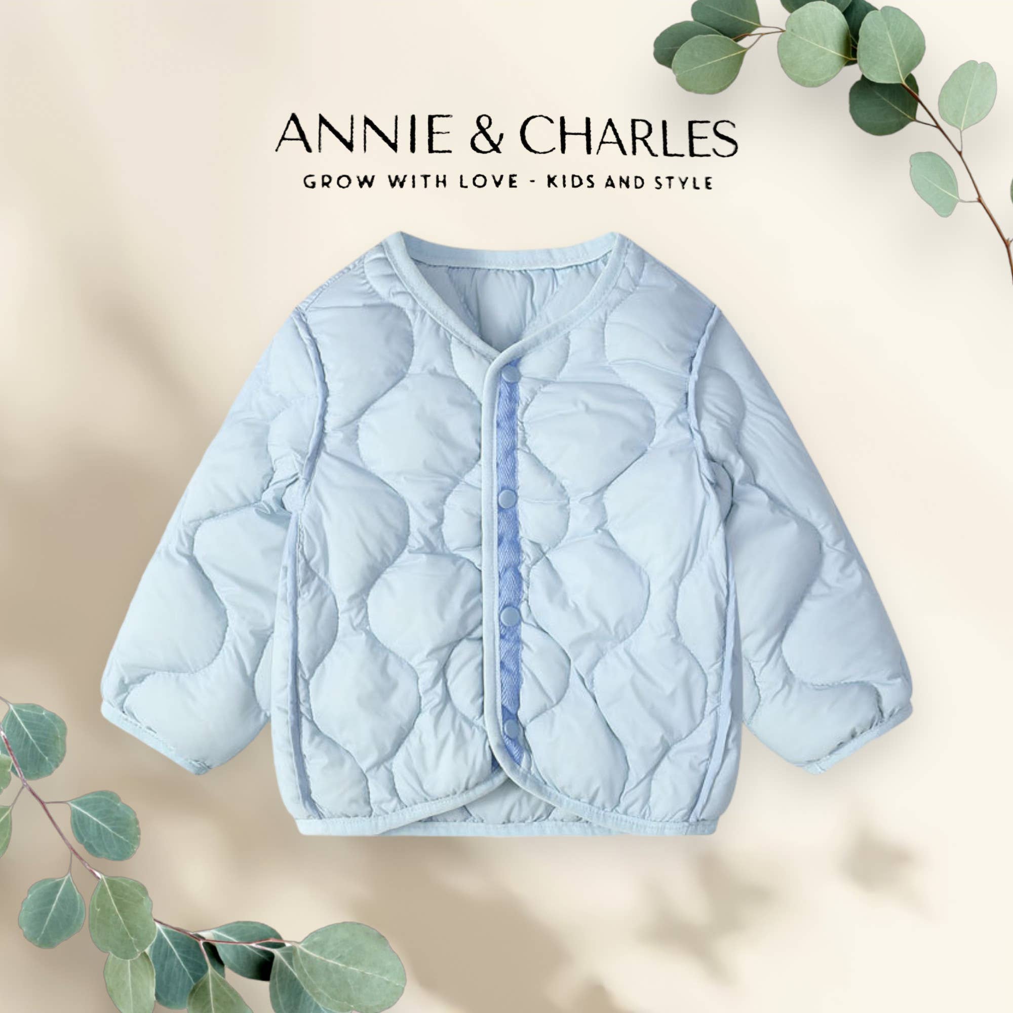 Annie & Charles - Wholesale Puffer Jacket - Kids - Annie & Charles® lightweight quilted jacket with down filling11