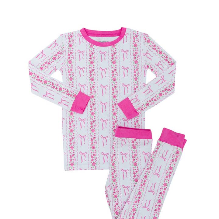 Pretty in Petals: Long Sleeve Set for wholesale by Jensens Jammies