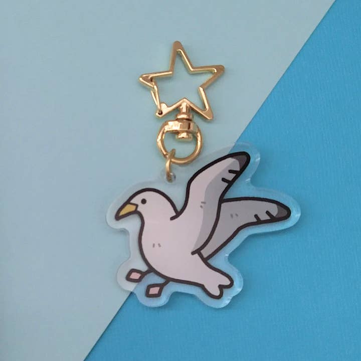 Seagull Keychain for wholesale by crowlines