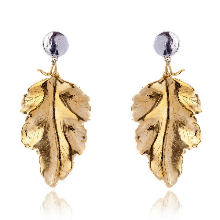 Pendientes bicolor Driadi para venta al por mayor de Sara Lubrano Gioielli Artigianali