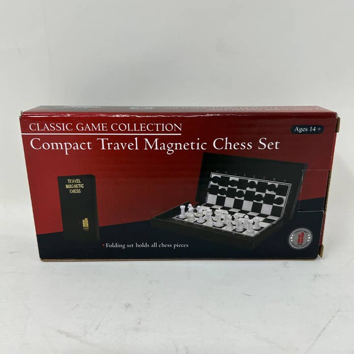 Travel Magnetic Chess for wholesale by Hansen Game Gift & Toy Company