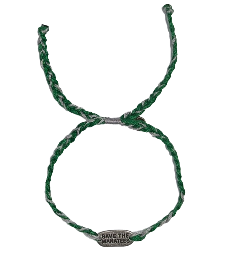 MARINE LIFE RESCUE PROJECT - Venta al por mayor Pulseras tejidas/trenzadas - Pulsera Save the Manatíes2