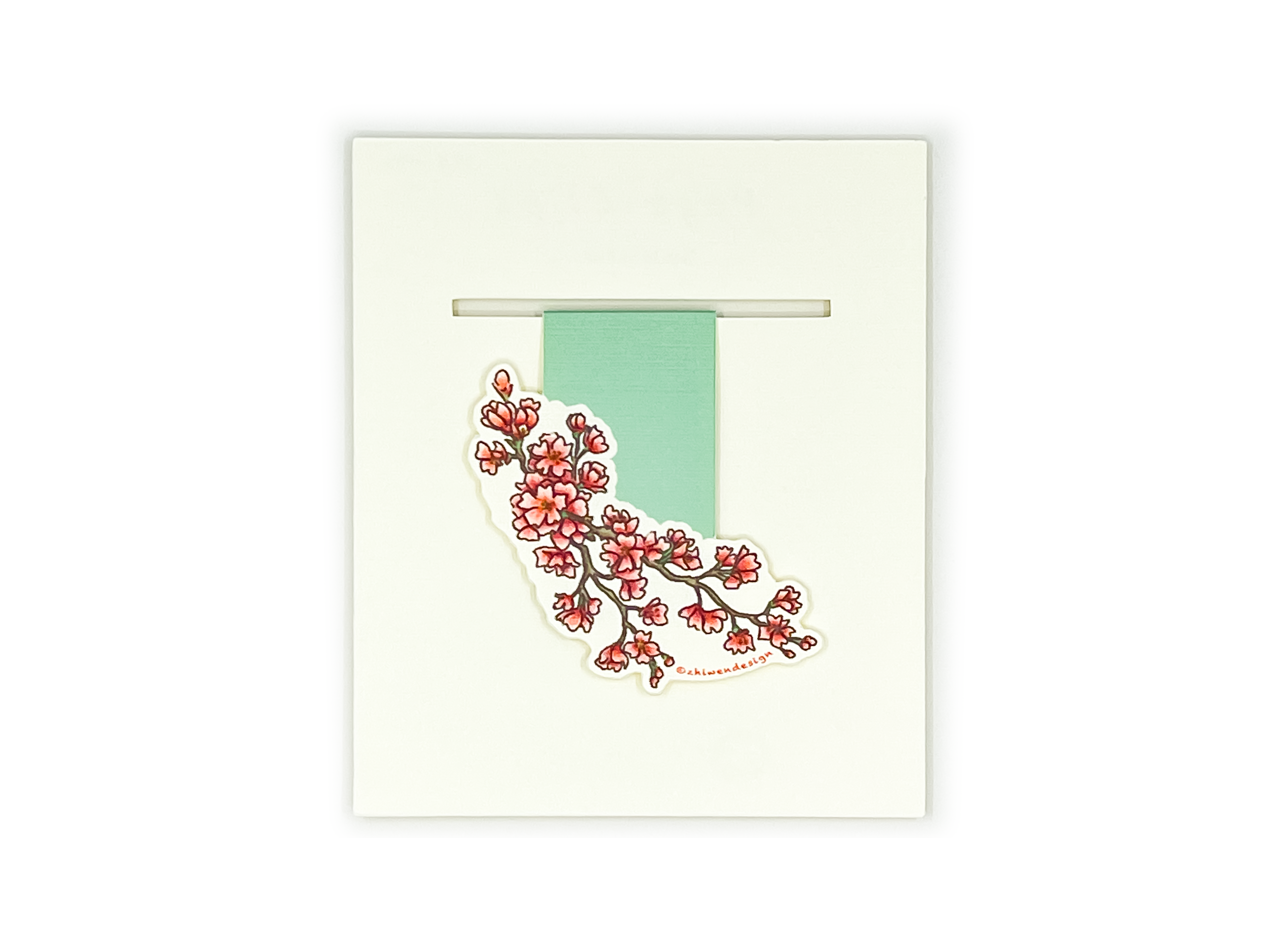 Zhi Wen Design - Wholesale Bookmark - Sakura (Cherry Blossom) Page Clip1