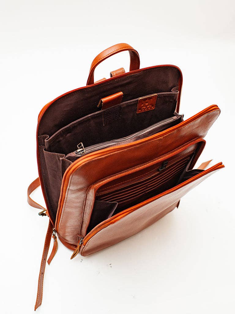 Hides – wholesale Ryggsäck - Unisex – Klassisk damläderryggsäck25