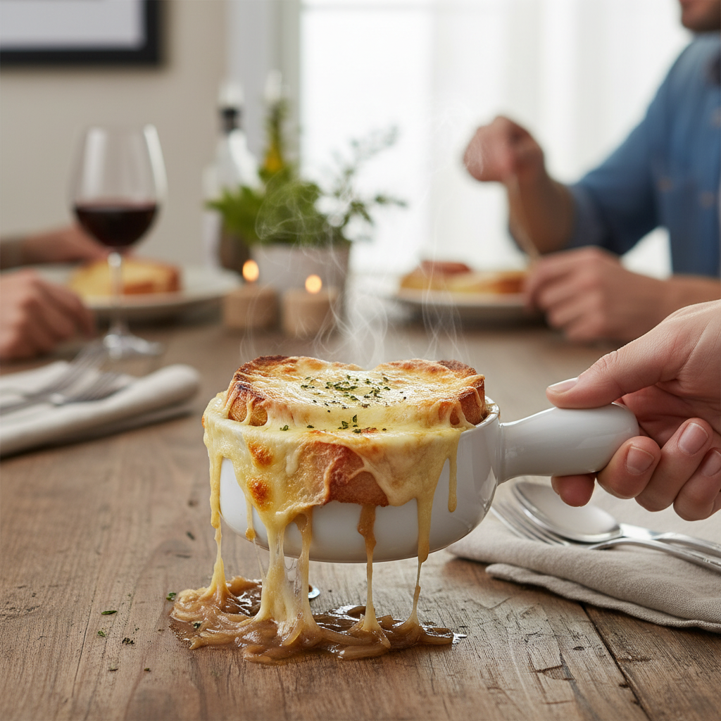 Kadra Kitchenware - Wholesale Bowl - Vitrex - Onion Soup Bowl, White, 12 Oz1