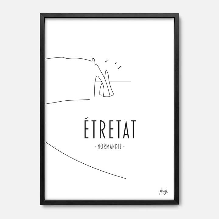 Mostra Città Étretat per la vendita all'ingrosso da parte di Frindji