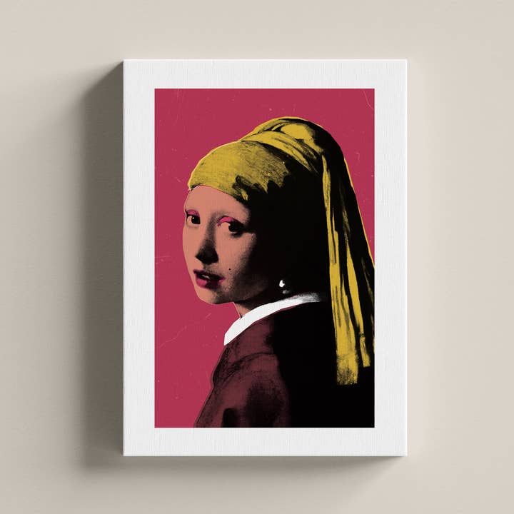 Marilyn av Vermeer serie 4 © Canvasduk för wholesale av Independent Republic
