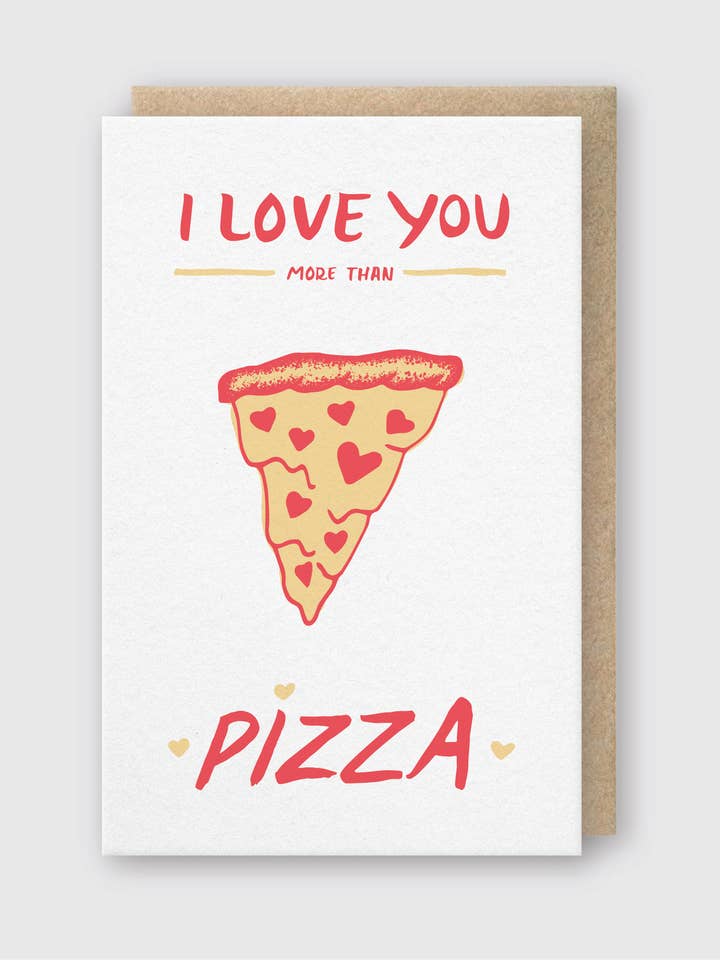 Love You More Than Pizza for wholesale by Pike Street Press