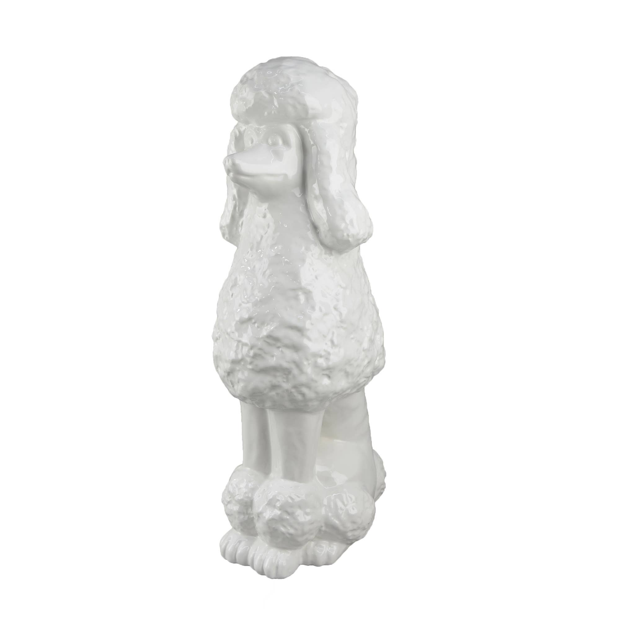 White Table Top Decor-Poodle - 23086 for wholesale on Faire0