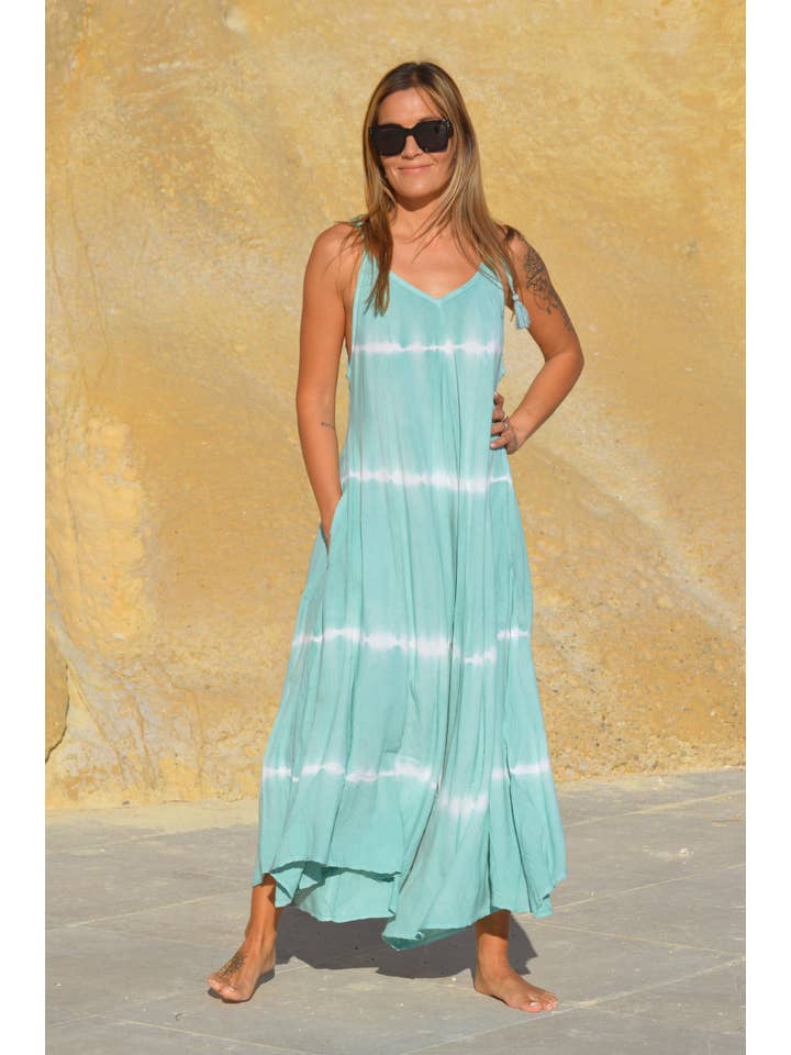 Mandala by Mallorca - Wholesale Jumpsuit - Women's - AQUAMARINE JUMPSUIT3