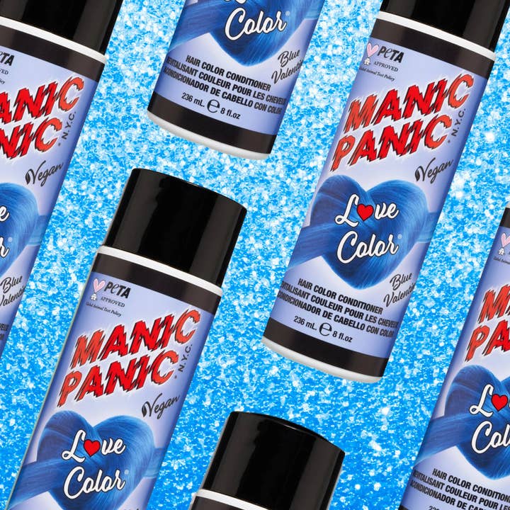 Manic Panic - Wholesale Hair Dye - Love Color™ Blue Valentine® Color Depositing Conditioner