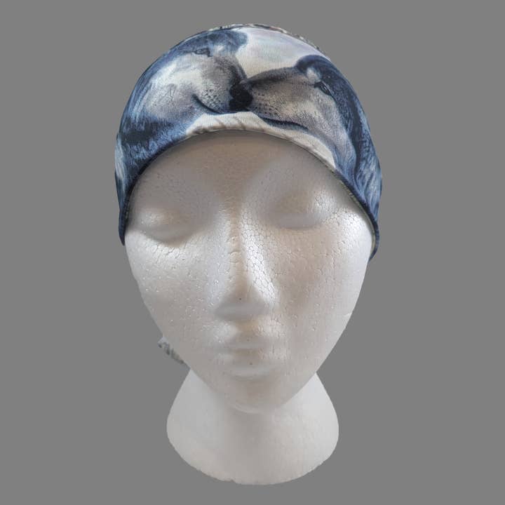 TH110 - Wolf Nose Boop hoofdband met stropdas voor wholesale door Gem City Attire