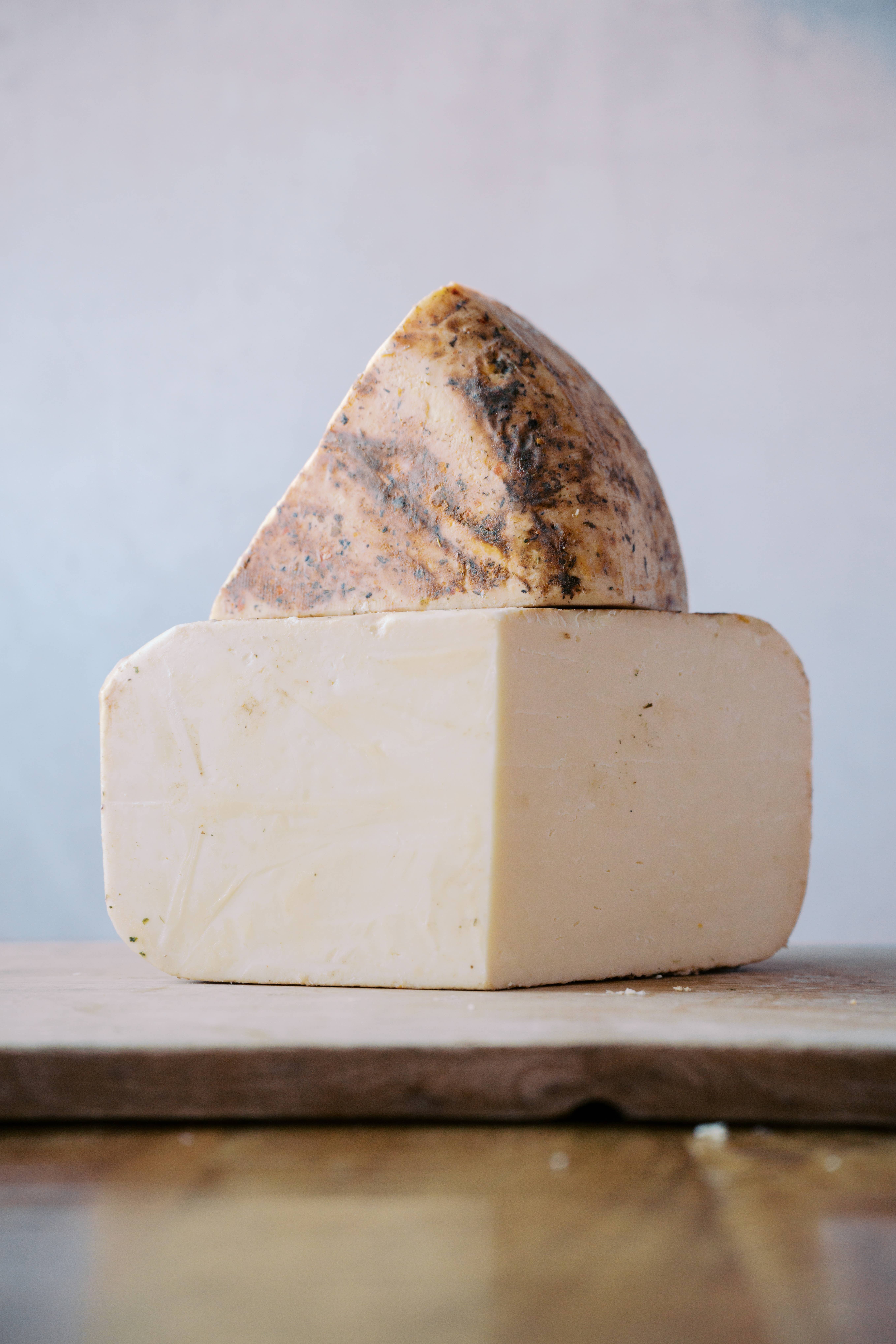 Landmark Creamery, LLC - Wholesale Cheese - Fontina Miso-Mushroom Cheese (1/2 lb precuts)1